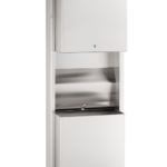 Bobrick B-3979 ClassicSeries® Automatic Paper Towel Dispenser Waste Receptacle with LED Light